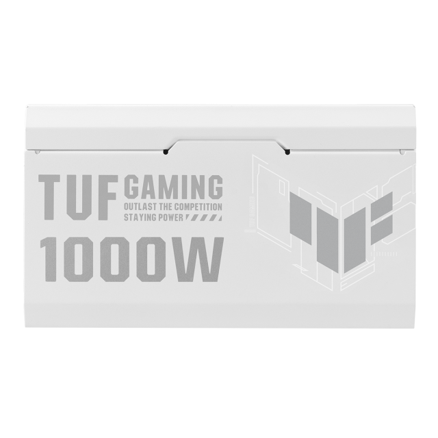 Захранване ASUS TUF Gaming White 1000W, 80+ Gold PCIe 5.0, Fully Modular