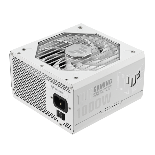 Захранване ASUS TUF Gaming White 1000W, 80+ Gold PCIe 5.0, Fully Modular