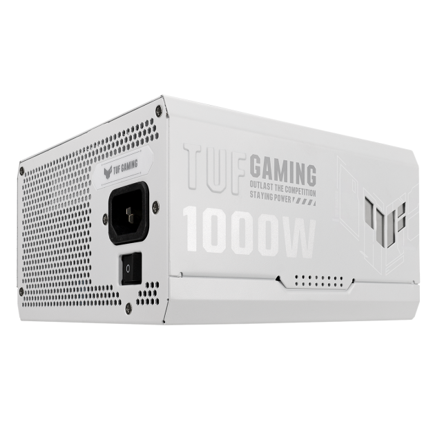 Захранване ASUS TUF Gaming White 1000W, 80+ Gold PCIe 5.0, Fully Modular