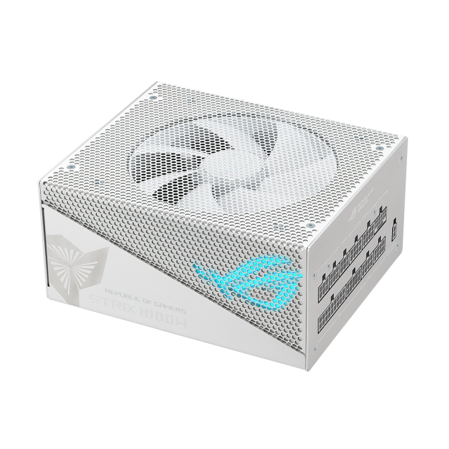 Захранване ASUS ROG Strix 1000W 80+ Gold Aura White Edition, ATX 3.0, PCIe 5.0 Ready