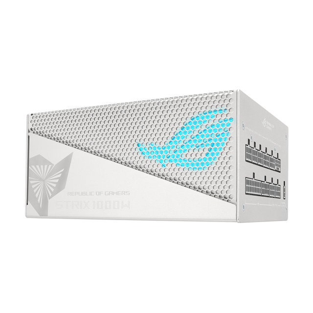 Захранване ASUS ROG Strix 1000W 80+ Gold Aura White Edition, ATX 3.0, PCIe 5.0 Ready