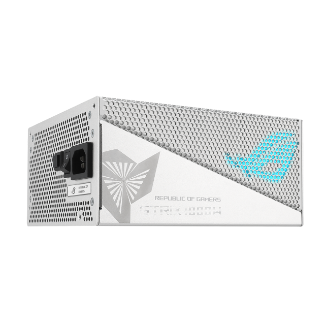 Захранване ASUS ROG Strix 1000W 80+ Gold Aura White Edition, ATX 3.0, PCIe 5.0 Ready