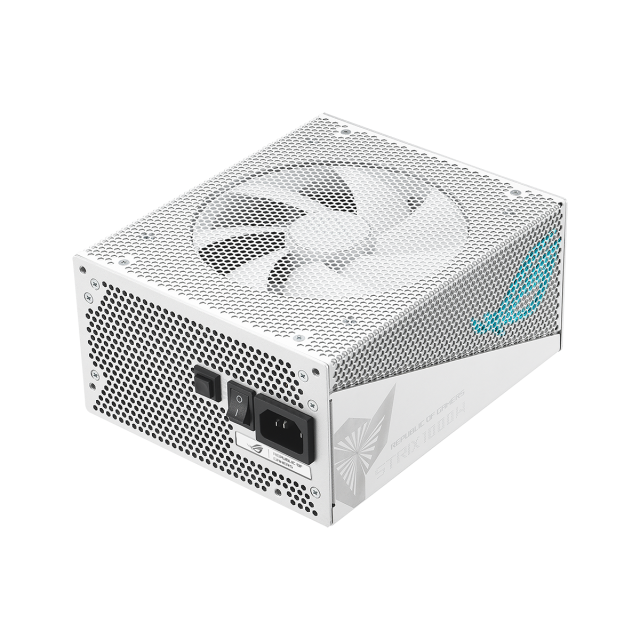 Захранване ASUS ROG Strix 1000W 80+ Gold Aura White Edition, ATX 3.0, PCIe 5.0 Ready