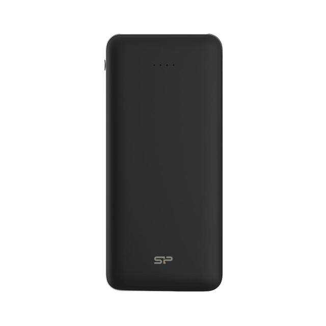 Външна батерия Silicon Power C200 Black 20 000 mAh, 2x USB, 1x USB Type-C, черна