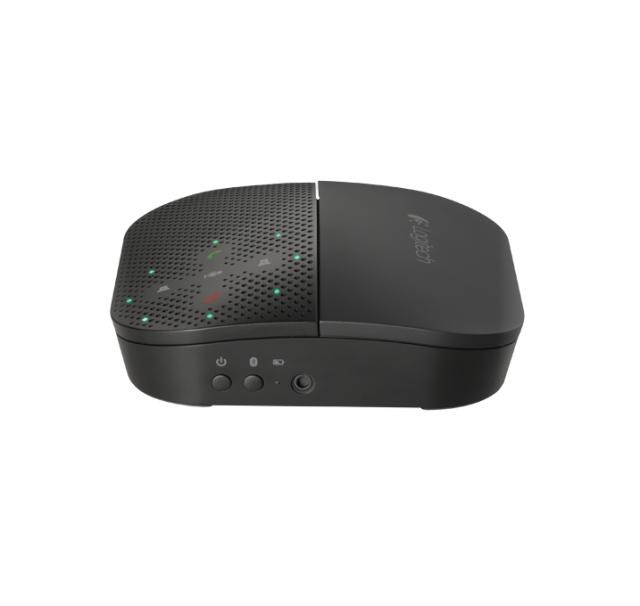 Високоговорител Logitech Mobile Speakerphone P710e, Tablet/Smartphone Stand, Noise & Echo Cancelation, 3.5 mm Jack, Graphite