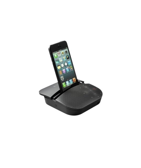Високоговорител Logitech Mobile Speakerphone P710e, Tablet/Smartphone Stand, Noise & Echo Cancelation, 3.5 mm Jack, Graphite
