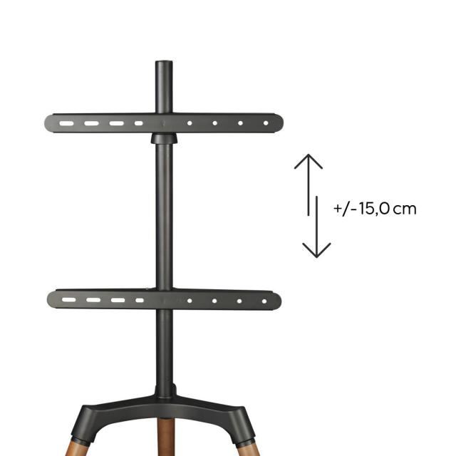 Стойка за TV HAMA, до 165 cm (65") , въртяща се, регулируема на височина