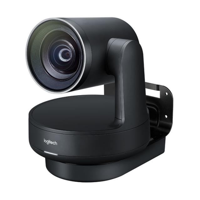 Уебкамера Logitech Rally Camera, Ultra HD 4K 30 fps, Motorized PTZ Camera, RightSight, RightLight, RightSound, 5x Optical Zoom, Autofocus, Black