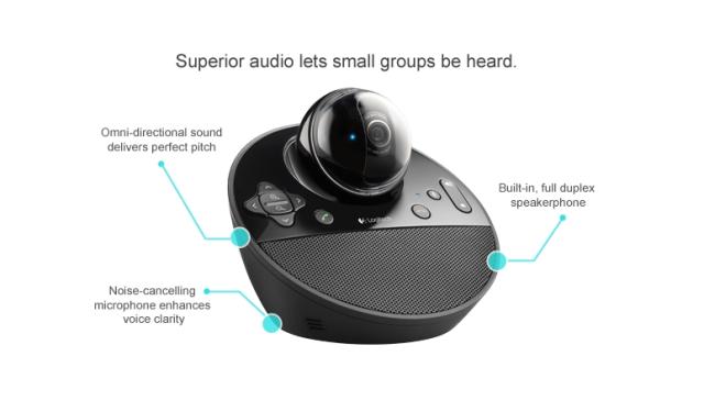 Уебкамера Logitech BCC950 AIO ConferenceCam, Full HD, Up To 4 Seats, Remote Control, Black