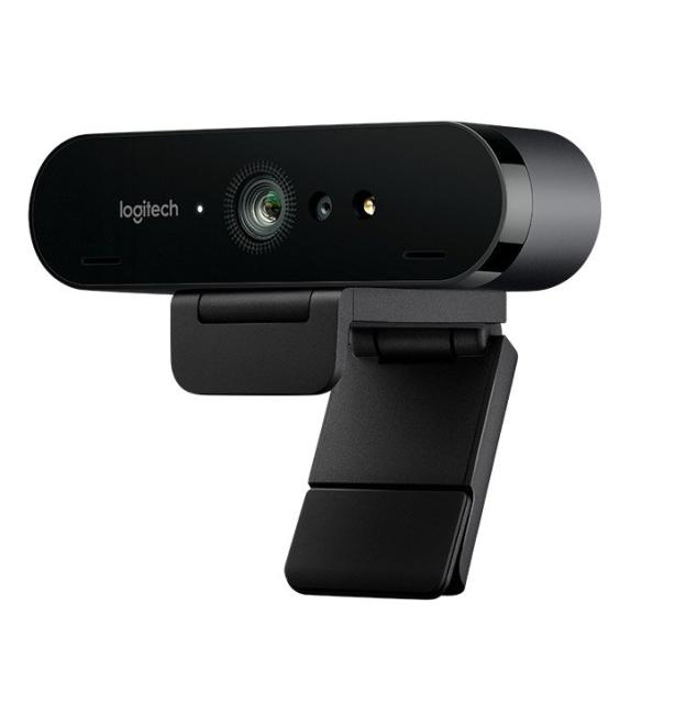 Уебкамера Logitech BRIO 4K Stream Edition Webcam, 5x HD Zoom, HDR, Autofocus, Black