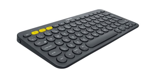Клавиатура Logitech K380, Bluetooth, компактна, черна, US