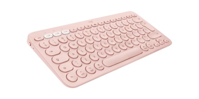 Клавиатура Logitech K380,  for Mac, Bluetooth, компактна, розова, US