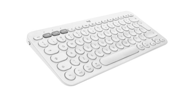 Клавиатура Logitech K380, for Mac, Bluetooth, компактна, бяла, US