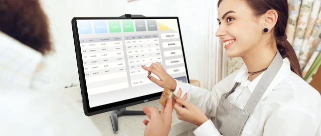 Kомпютър MSI Pro AP222T 13M All-in-One, 21.5" (54.61 cm) FHD IPS, Touch Screen, Intel Core i5-13400 10C (1.8/4.6GHz, 20M), Intel UHD Graphics, 8GB DDR4, SSD 256GB, Free DOS