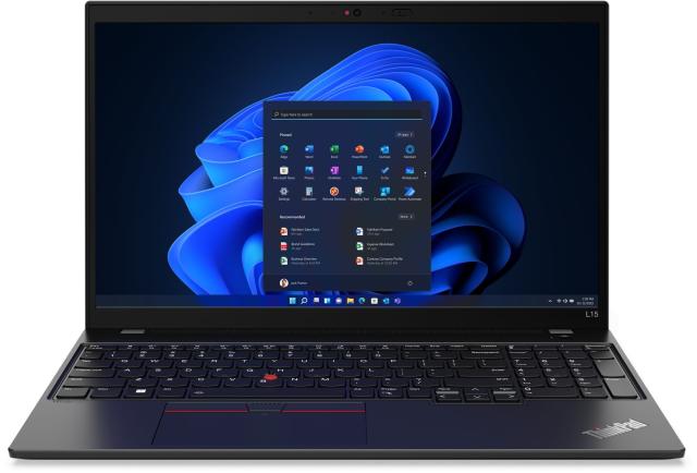 Лаптоп Lenovo ThinkPad L15 G3, 15.6'' (39.62 cm), Full HD, IPS Anti-Glare, Intel Core i3-1215U 6C (1.2/4.4GHz, 10MB cache), Intel UHD Graphics, 8GB DDR4, 256 GB SSD, Windows 11 Pro