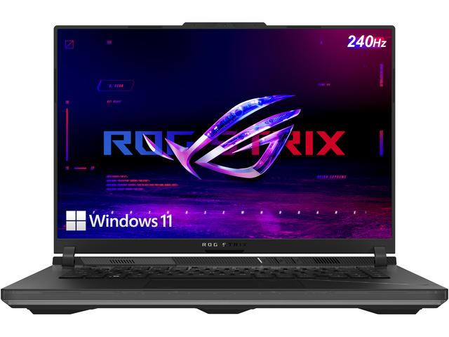 Лаптоп Asus ROG Strix SCAR 16 G634JYR-RA050X, Intel Core i9-14900HX 24C (2.2/5.8GHz, 36MB Cache) 16" (40.64cm) WQXGA Mini-LED 240Hz, NVIDIA GF RTX 4090 12GB, 32GB DDR5, 1TB SSD NVMe, 1x Thunderbolt 4, Windows 11 Pro