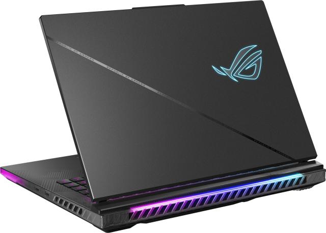Лаптоп Asus ROG Strix SCAR 16 G634JYR-RA050X, Intel Core i9-14900HX 24C (2.2/5.8GHz, 36MB Cache) 16" (40.64cm) WQXGA Mini-LED 240Hz, NVIDIA GF RTX 4090 12GB, 32GB DDR5, 1TB SSD NVMe, 1x Thunderbolt 4, Windows 11 Pro