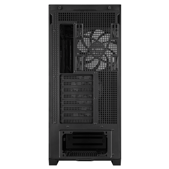 Кутия ASUS TUF GAMING GT302 Tempered Glass, Mid Tower, ARGB, 2x USB 3.2, 1x USB Type-C, EATX, ATX Micro-ATX, Mini-ITX, Black