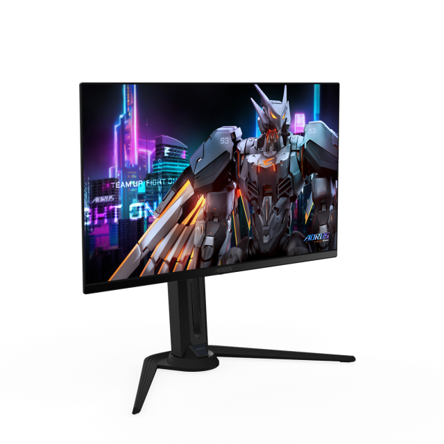 Монитор GIGABYTE AORUS FO27Q3, 27.0" (68.58 cm) QD-OLED, 2K QHD, 360Hz, 0.03ms, Vesa ClearMR 13000, HDR 400, 2x HDMI, 1x DP, 1x USB Type-C