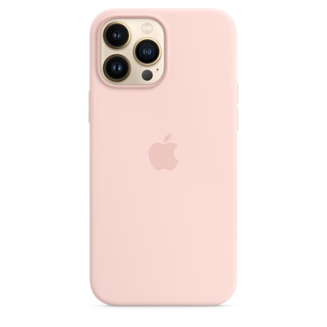 Калъф Apple iPhone 13 Pro Max Silicone Case with MagSafe – Chalk Pink