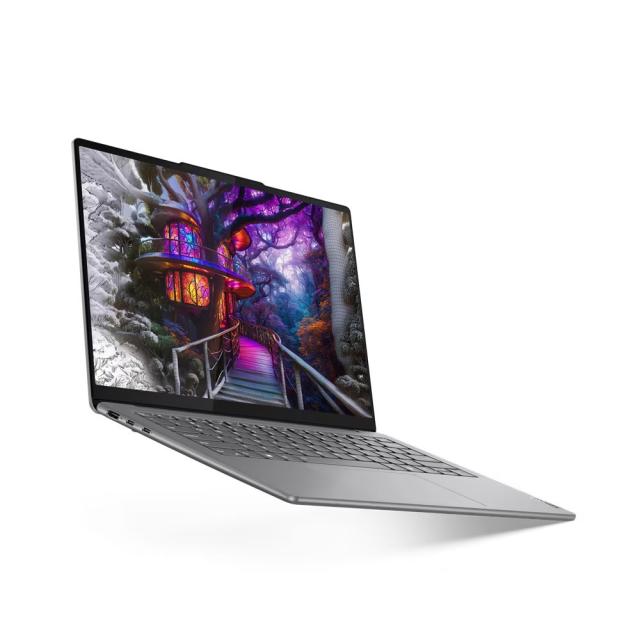 Лаптоп Lenovo Yoga Slim 7 14IMH9, Intel Core Ultra 7 155H 16C (1.4/4.8GHz, 24MB cache), 14" (35.56cm) WUXGA OLED Glare, 32GB LPDDR5X, 1TB SSD NVMe, 2x Thunderbolt 4, Windows 11 Home