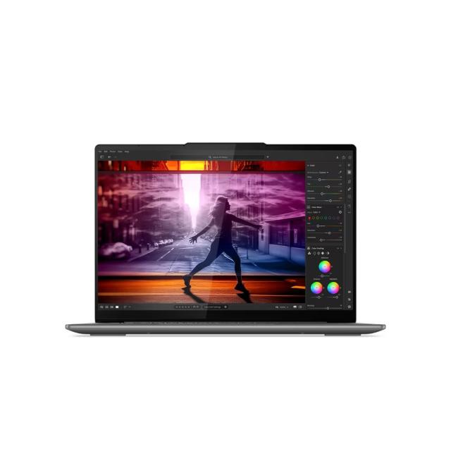 Лаптоп Lenovo Yoga Slim 7 14IMH9, Intel Core Ultra 7 155H 16C (1.4/4.8GHz, 24MB cache), 14" (35.56cm) WUXGA OLED Glare, 32GB LPDDR5X, 1TB SSD NVMe, 2x Thunderbolt 4, Windows 11 Home