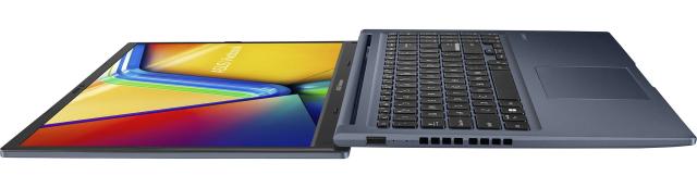 Лаптоп Asus Vivobook 15 M1502YA-BQ353, AMD Ryzen 5 7430U 6C (2.3/4.3GHz, 19MB Cache), 15.6" (39.62cm) Full HD IPS Anti-Glare, 8GB DDR4, 512GB SSD NVMe, Free DOS