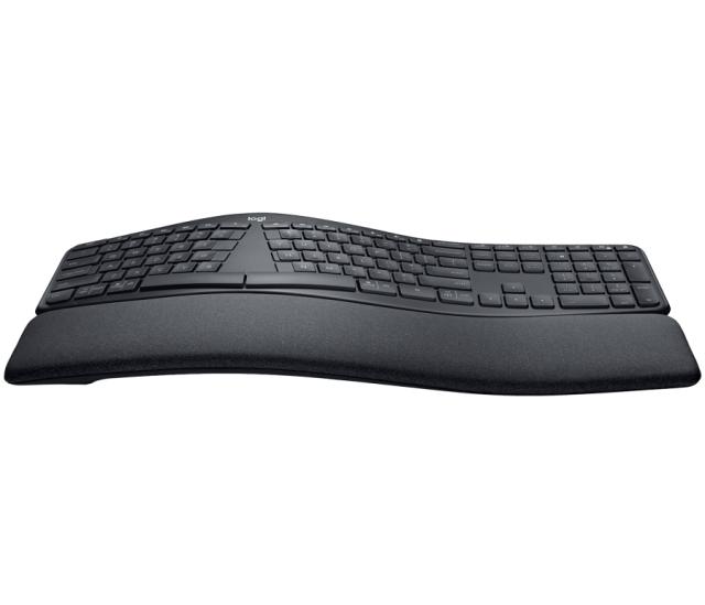 Клавиатура Logitech ERGO K860, Wireless/Bluetooth, черна