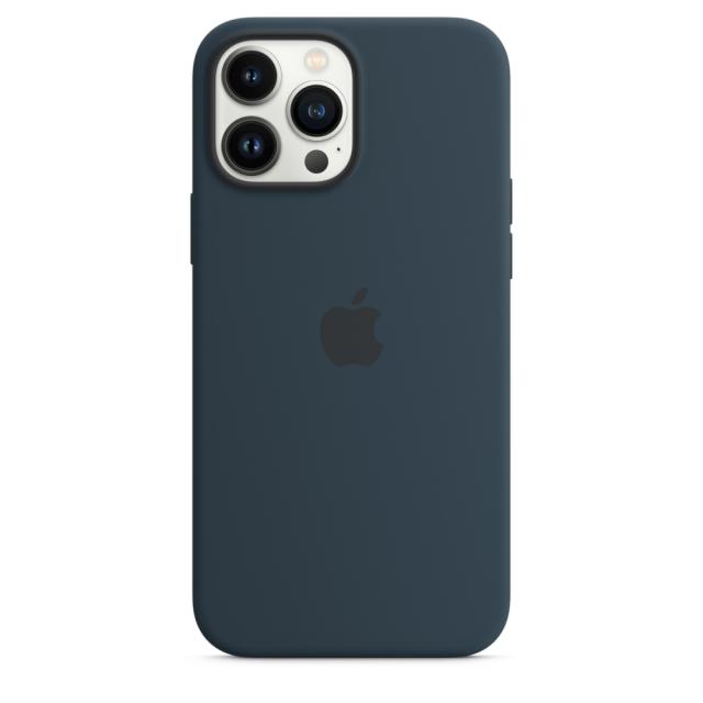 Калъф Apple iPhone 13 Pro Max Silicone Case with MagSafe – Abyss Blue