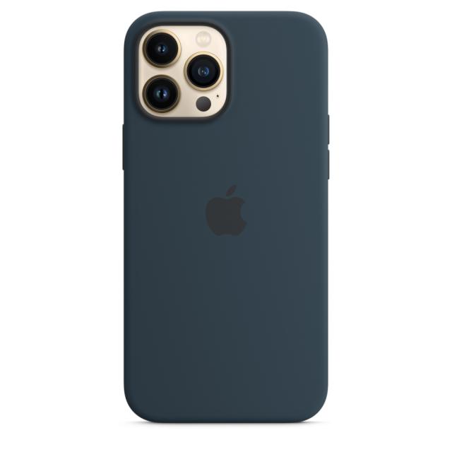 Калъф Apple iPhone 13 Pro Max Silicone Case with MagSafe – Abyss Blue