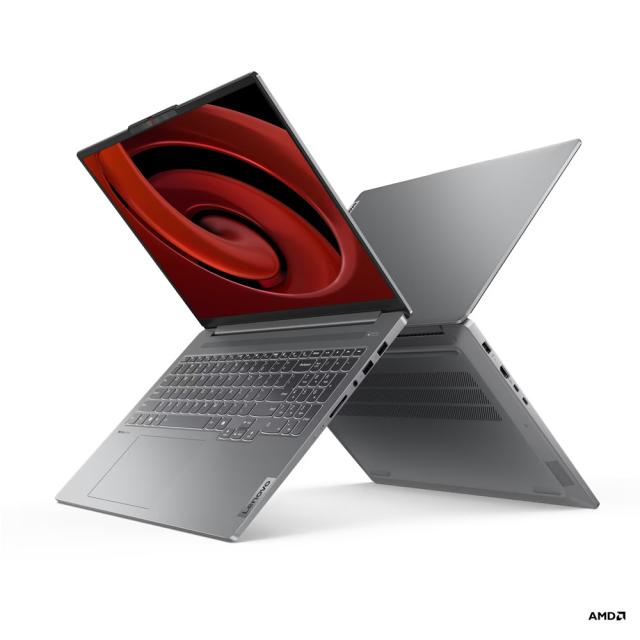 Лаптоп Lenovo IdeaPad Pro 5 16AHP9, 16.0" (40.64 cm), WQXGA, AMD Ryzen 7 8845HS 8C (3.8/5.1GHz, 16MB cache), AMD Radeon 780M, 32GB LPDDR5x, 1TB SSD, Free DOS