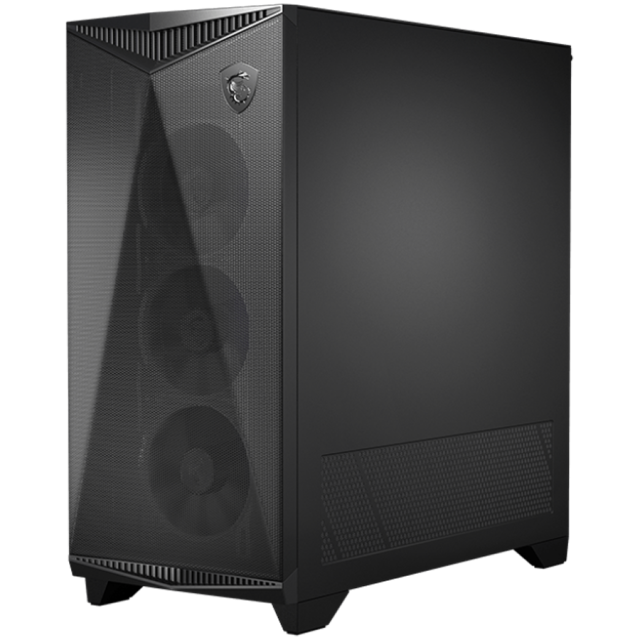 Кутия MSI MPG GUNGNIR 300P AIRFLOW, Mid-Tower, 2x USB 3.2 Gen 1 Type-A, 1x USB 3.2 Gen 2x2 Type-C, 1x Audio/1x Mic, E-ATX, ATX, M-ATX, ITX 