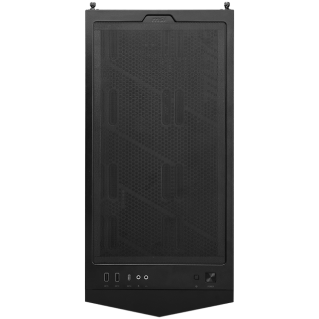 Кутия MSI MPG GUNGNIR 300P AIRFLOW, Mid-Tower, 2x USB 3.2 Gen 1 Type-A, 1x USB 3.2 Gen 2x2 Type-C, 1x Audio/1x Mic, E-ATX, ATX, M-ATX, ITX 