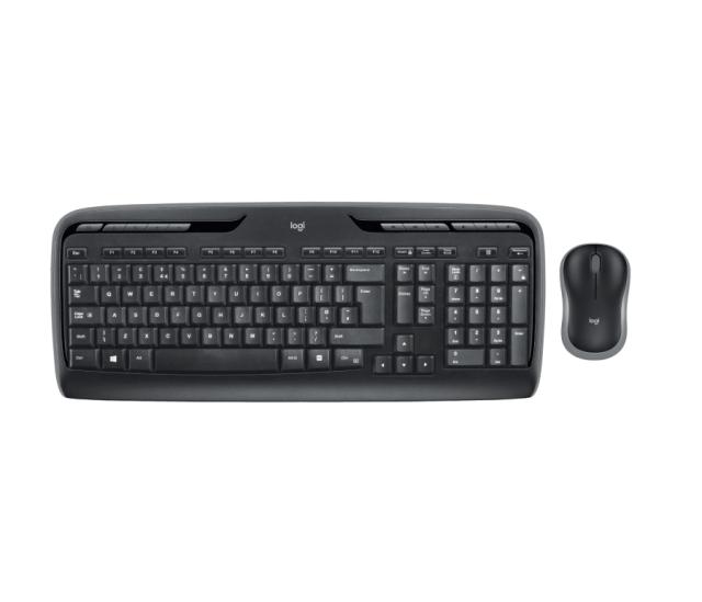 Комплект клавиатура и мишка Logitech Wireless Combo MK330, безжични, USB, черни