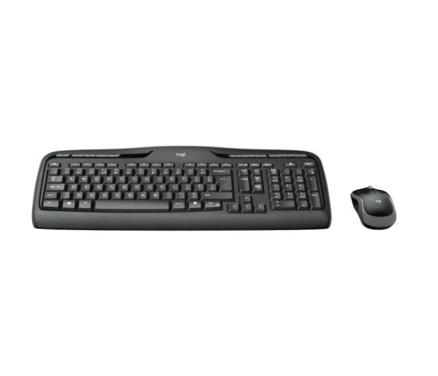 Комплект клавиатура и мишка Logitech Wireless Combo MK330, безжични, USB, черни