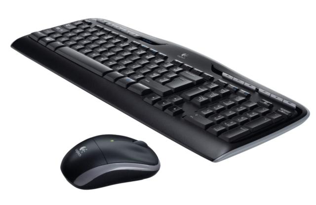 Комплект клавиатура и мишка Logitech Combo MK330 Wireless, безжични, USB, черни