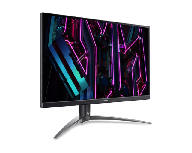 Монитор Acer Predator XB273UV3BMIIPRZX, 27" (68.58 cm), QHD IPS, 180Hz, 1ms, 400cd/m2, VGA, HDMI, DP