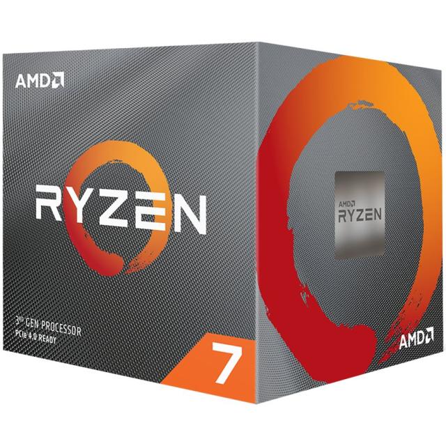 Процесор AMD Ryzen 7 3700X 8C (3.6/4.4GHz, 32MB Cache), AM4, BOX, с Wraith Prism охлаждане