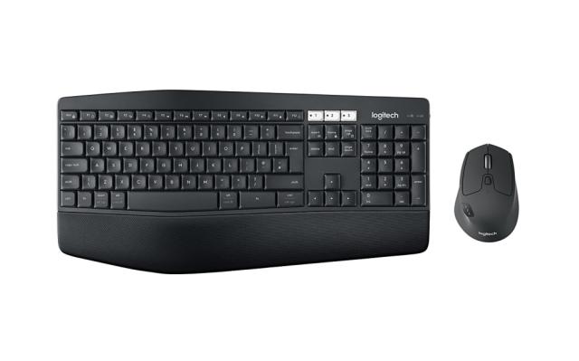 Комплект клавиатура и мишка Logitech MK850 Bluetooth/Wireless, безжични черни