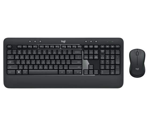 Комплект клавиатура и мишка Logitech MK540 Advanced Wireless, черни