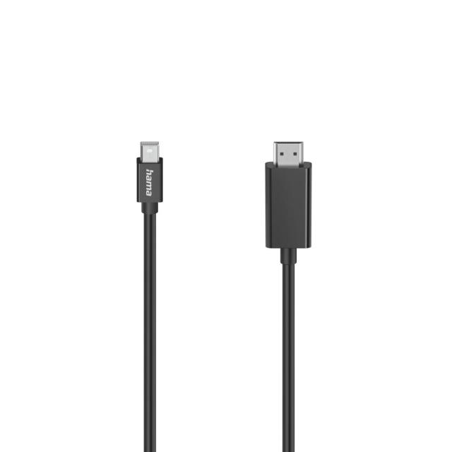 Кабел HAMA Mini-Display port - HDMI™, Ultra-HD 4K, 1,50 м