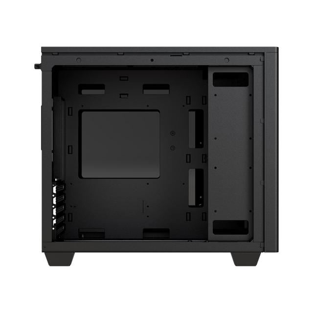 Кутия FORTRON CST360 B, Tower, 2x USB 3.0, 1x USBType-C, Micro ATX, Mini-ITX