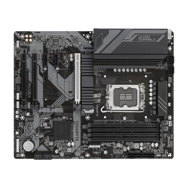 Дънна платка GIGABYTE Z790 D, LGA1700, 4x DDR5, 3x M2 NVMe, 4x SATAIII, HDMI, DP, ATX