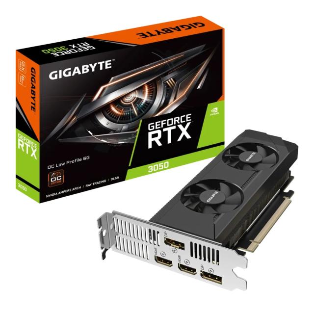 Видео карта GIGABYTE GeForce RTX 3050, 6GB GDDR6, 96-bit, 2x HDMI, 2x DP