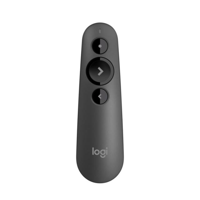 Безжичен презентер Logitech R500 Laser Presentation Remote - GRAPHITE