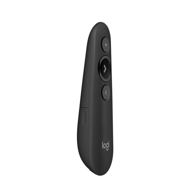 Безжичен презентер Logitech R500 Laser Presentation Remote - GRAPHITE