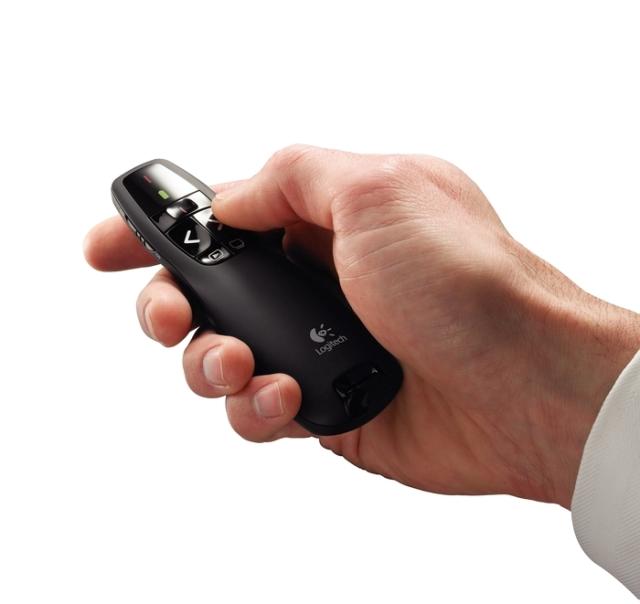 Безжичен презентер Logitech Wireless Presenter R400