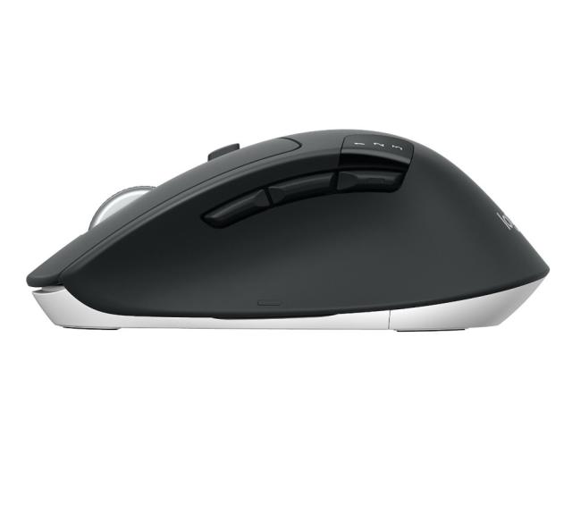 Мишка Logitech M720 Triathlon, оптична (1000 dpi), Bluetooth/Wireless, черна