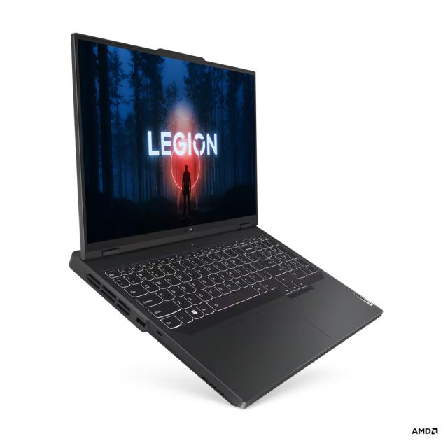 Лаптоп Legion Pro 5 16ARX8, 16.0" (40.64 cm) WQXGA IPS,165Hz, AMD Ryzen 7 7745HX 8C (3.6 / 5.1GHz, 32MB Cache), NVIDIA GeForce RTX 4060 8GB , 32GB DDR5, 1TB SSD, Free DOS