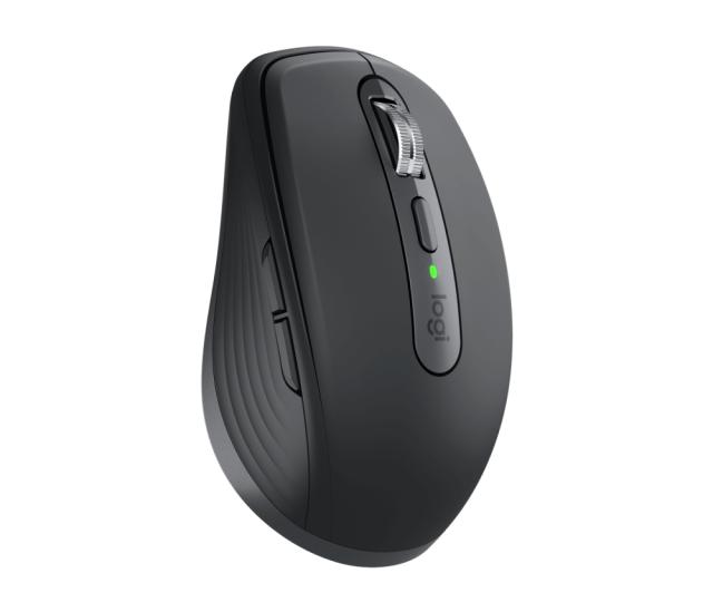 Мишка Logitech MX Anywhere 3, оптична (4000 dpi), Bluetooth/Wireless, графит